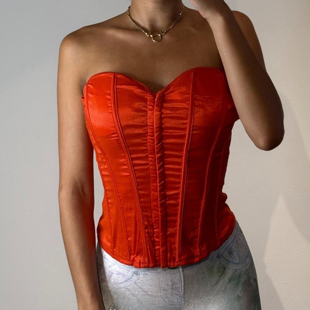 Sweet Orange Corset